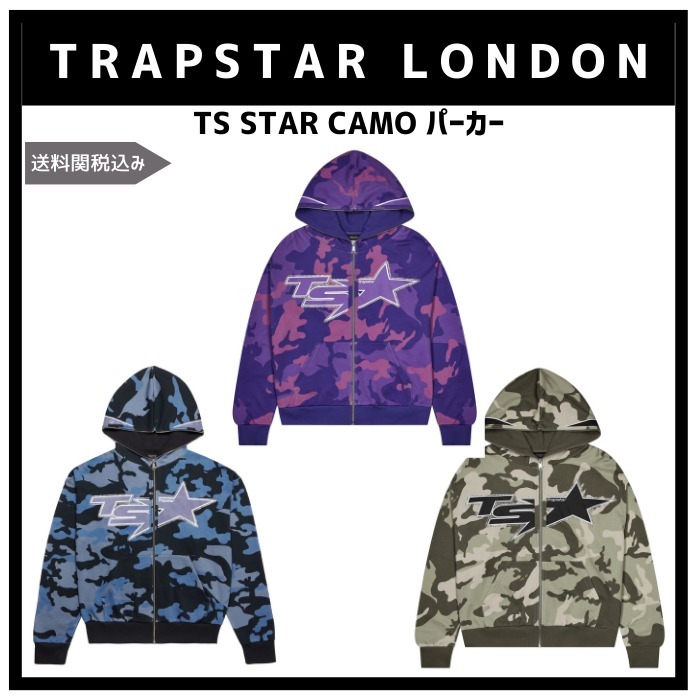【Trapstar London】TS STAR CAMO パーカー（送関込）