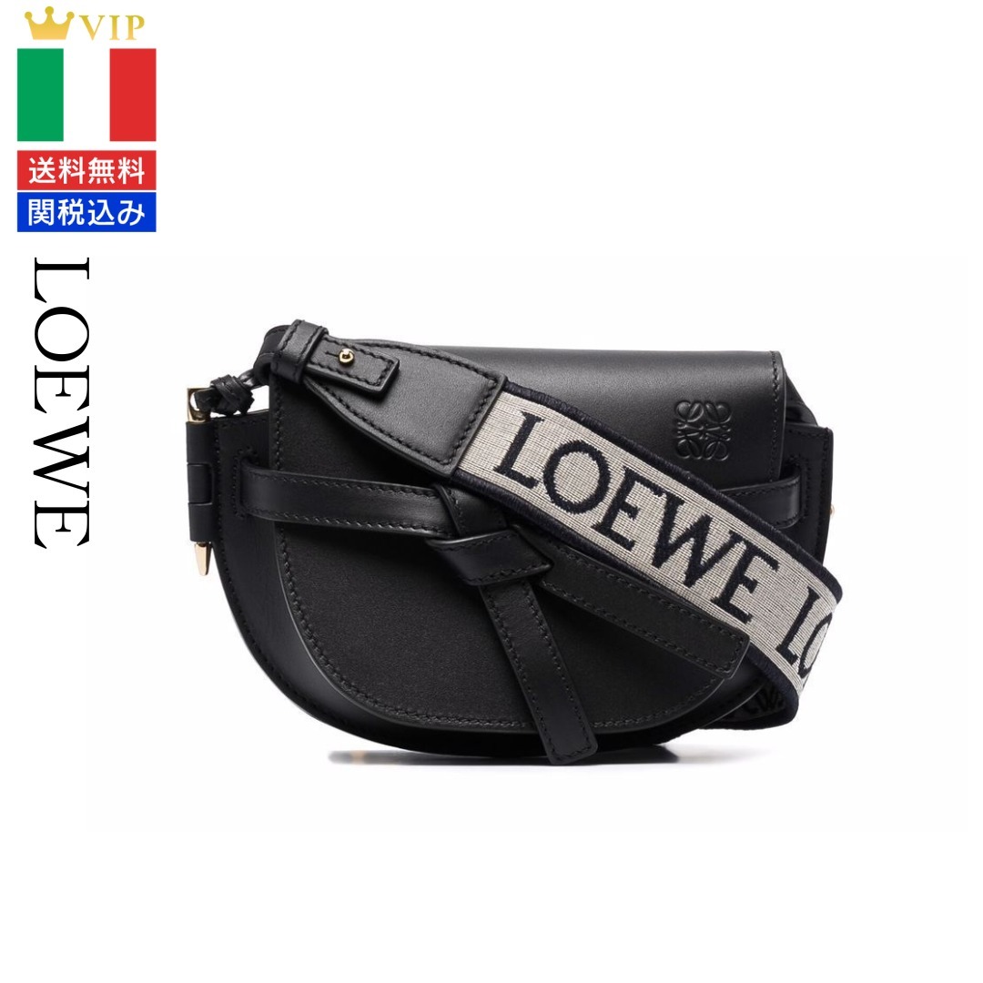 VIP【送料関税込】LOEWE GATE DUAL MINI LEATHER CROSSBODY BAG