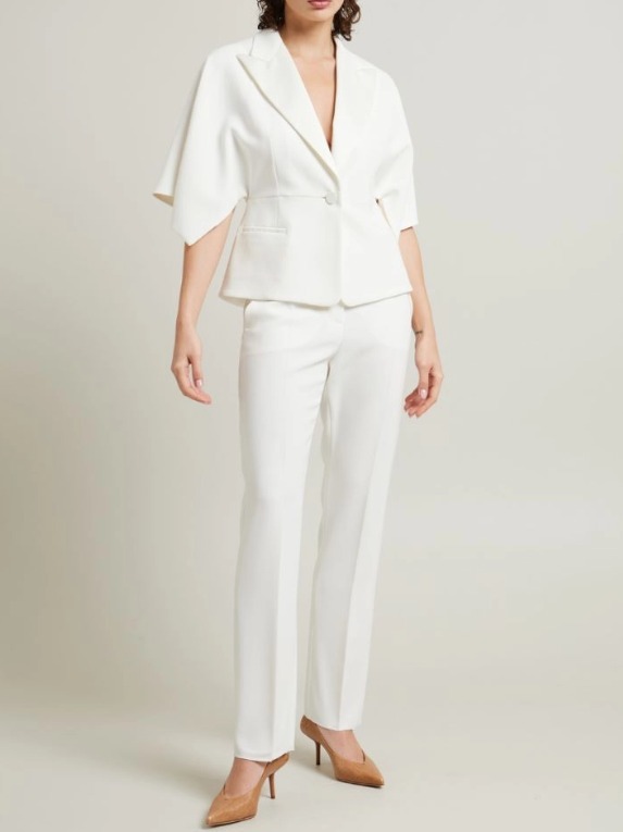 Max Maraアウトレット「CURACAO」キャディ タキシードジャケット アウトレット☆curacao キャディタキシードブレザー (Max Mara