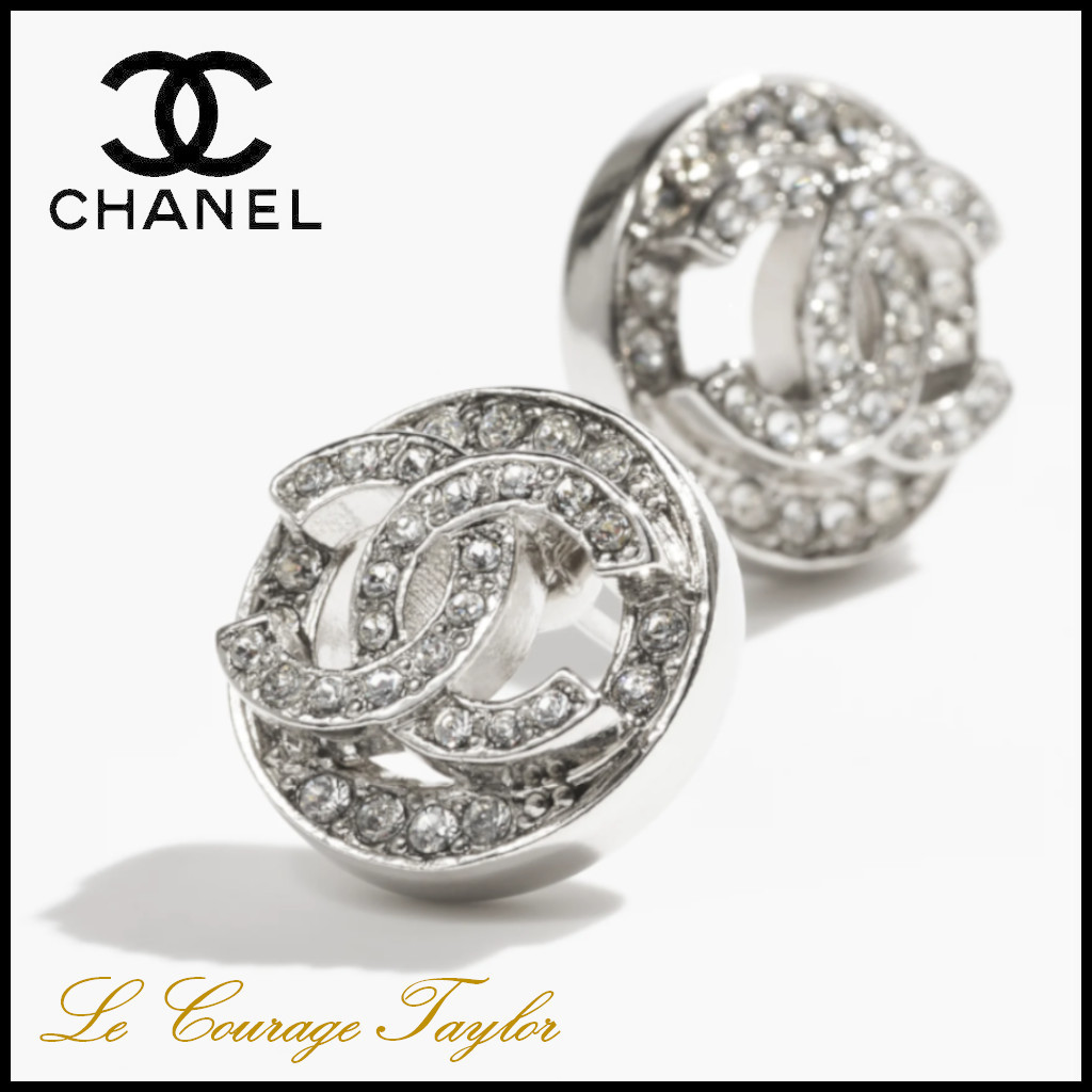 25S♪シルバー【CHANEL】シャネルピアス