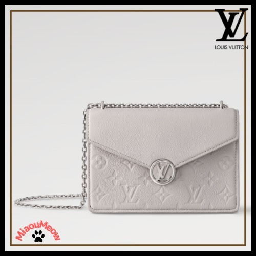 【上品な色味】Louis Vuitton★チェーン付きロージー ウォレット