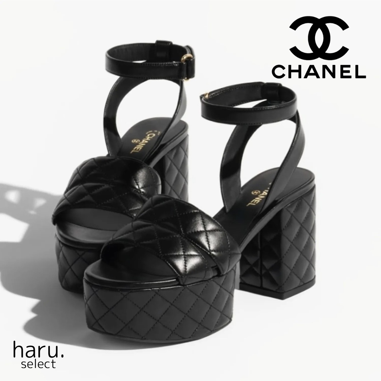 厚底♡おしゃれ♪【CHANEL】プラットフォームサンダル