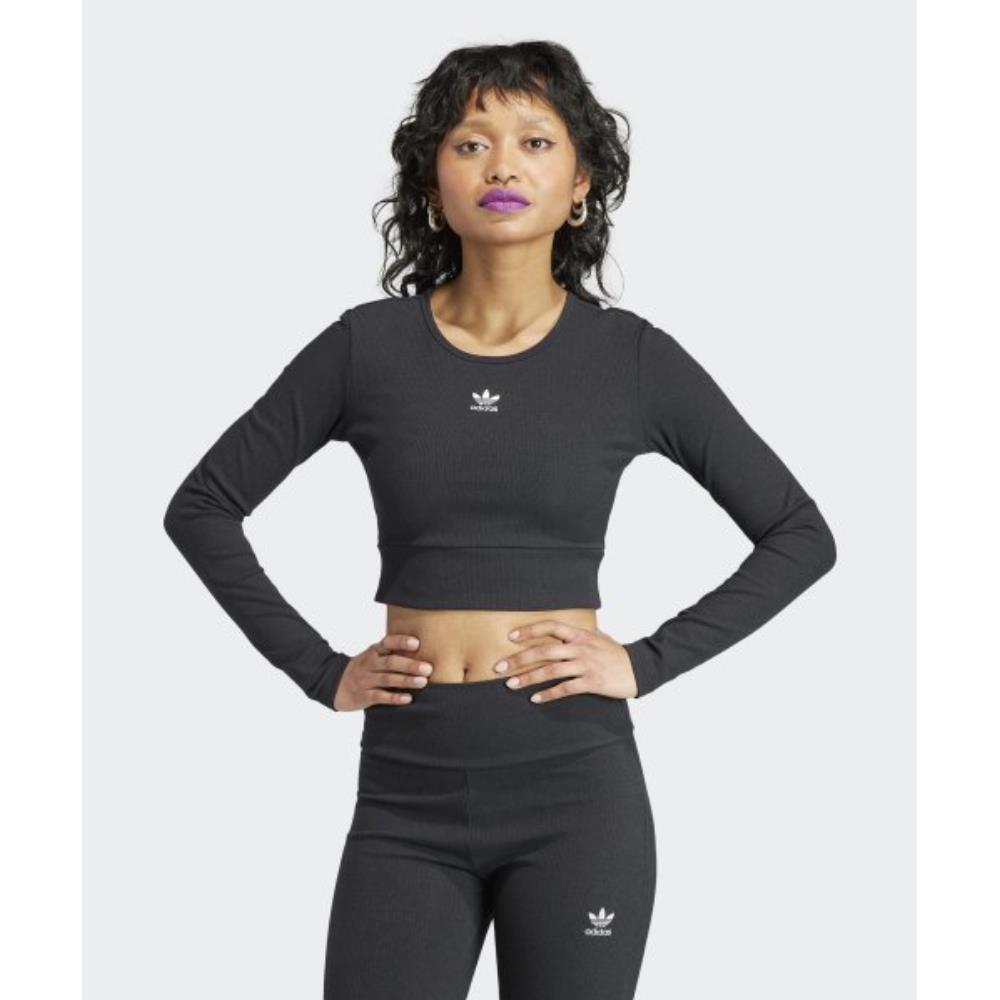 ☆adidas☆ Lip long sleeve tee black
