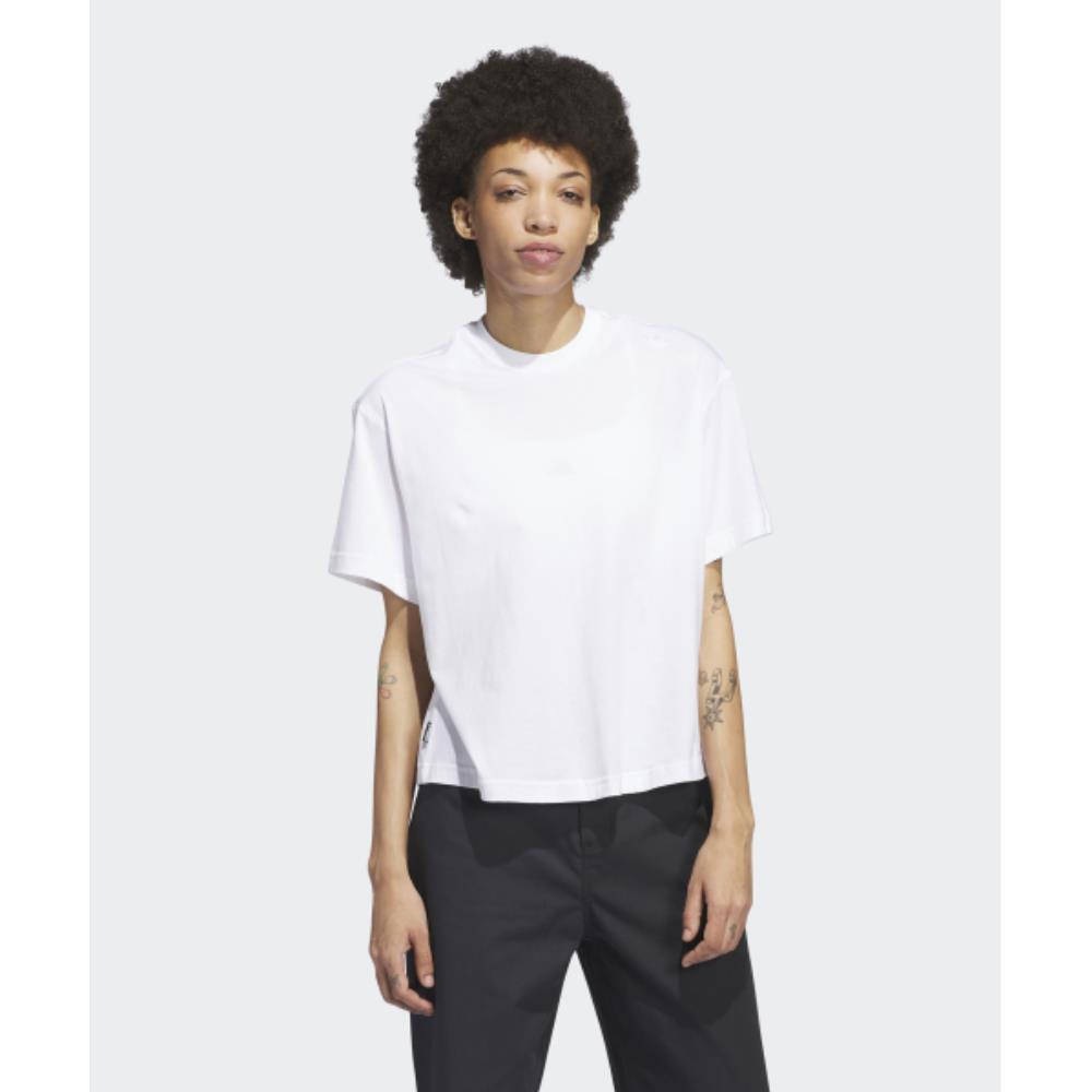 ☆adidas☆ skate tee white