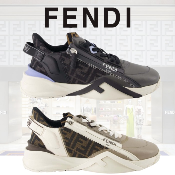 アウトレット【FENDI】メンズ☆フロー ランニングスニーカー