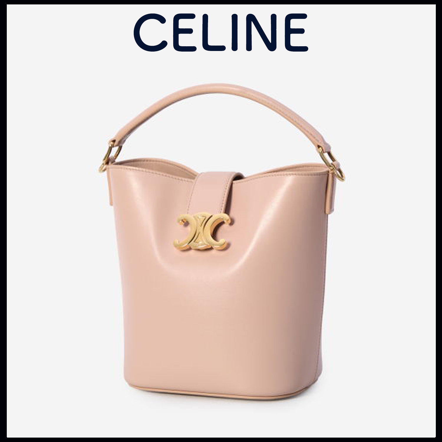 CELINE スモール ルイーズ バッグ ソフトピーチ 119173FX903PH