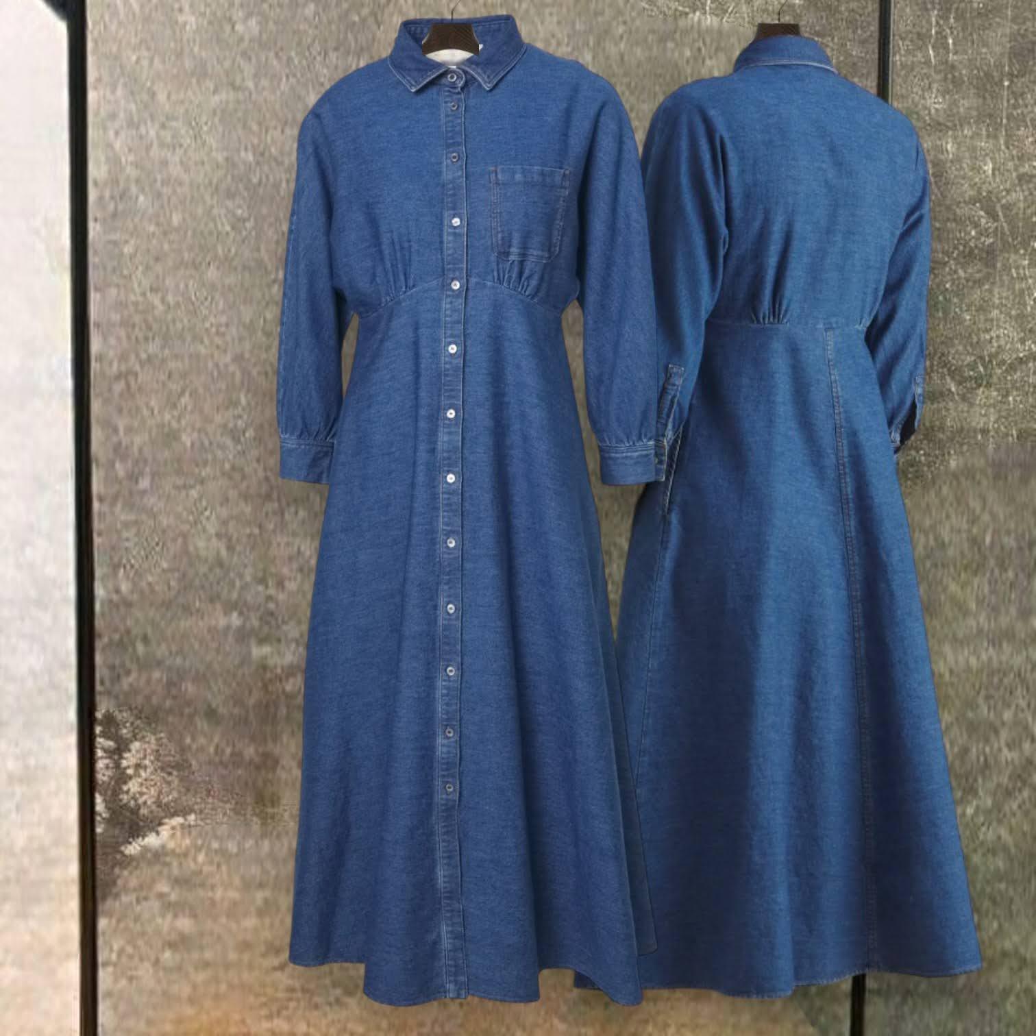 2FAENZA (Weekend Max Mara) デニムシャツ ワンピース