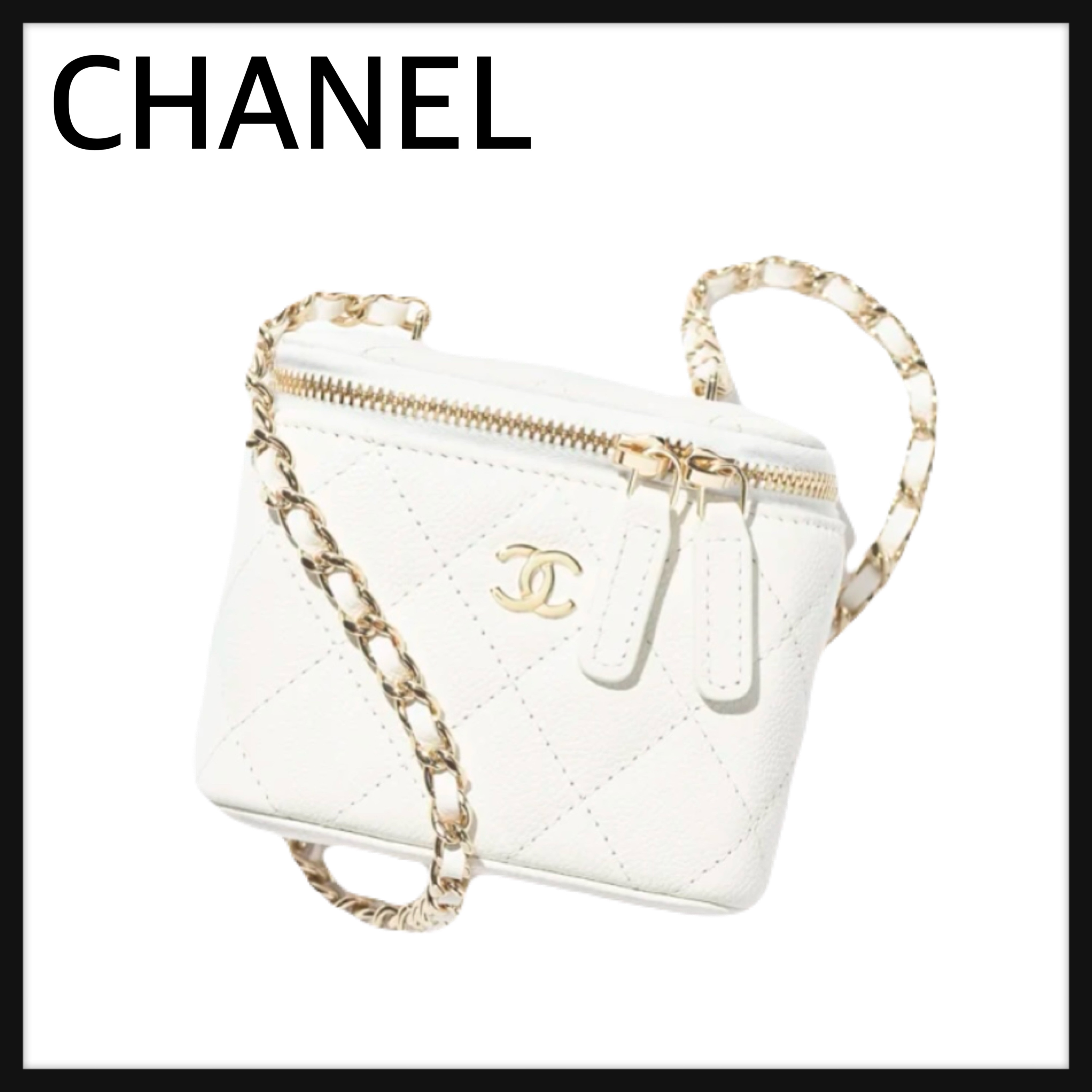 新作◎CHANEL クラシック スモール ヴァニティケース