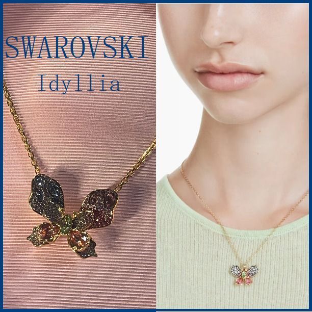 【SWAROVSKI】Idyllia ペンダント 純正箱付き