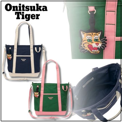 グリーン（緑）系 onitsuka tiger(オニツカタイガー) トート