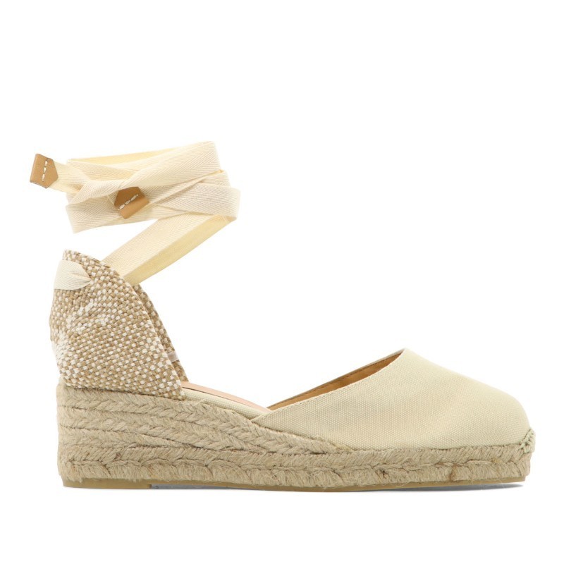 サンダル・ミュール Castaner SS25 Espadrilles (CARINA 3 001 IVORY)