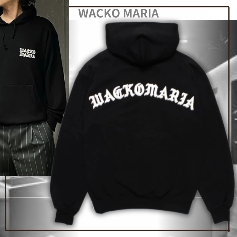 日本完売■ WACKO MARIA ■Black パーカー