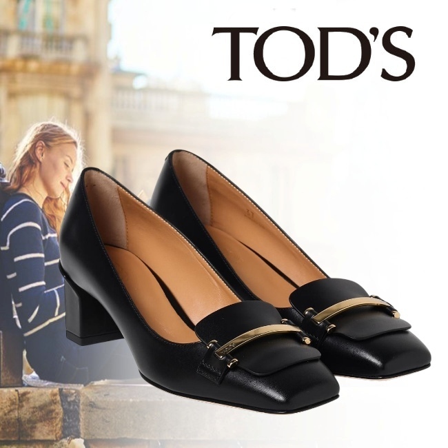 正規店買付【TOD'S】レザー パンプス