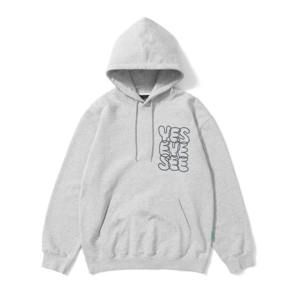 スウェット・トレーナー YESEYESEE CLogo Hoodie Grey YS220TSWHO01GRE