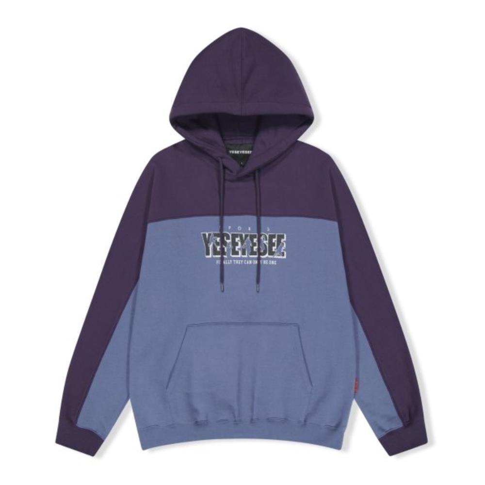 スウェット・トレーナー YESEYESEE Dunkman Hoodie Deep Purple YS233TSWHO04DPU