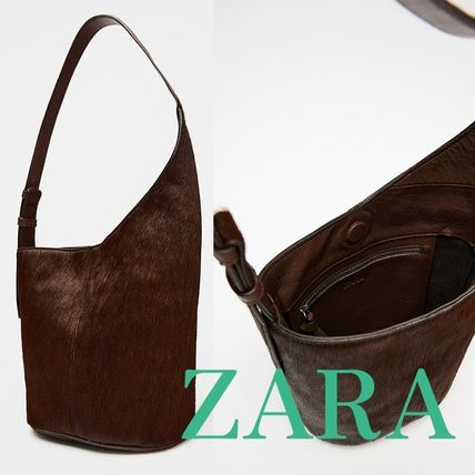 ZARAザラ大容軽量丈夫本革１００％レザートートバッグショッパー ZARAザラ大容軽量丈夫本革100％レザートートバッグショッパー