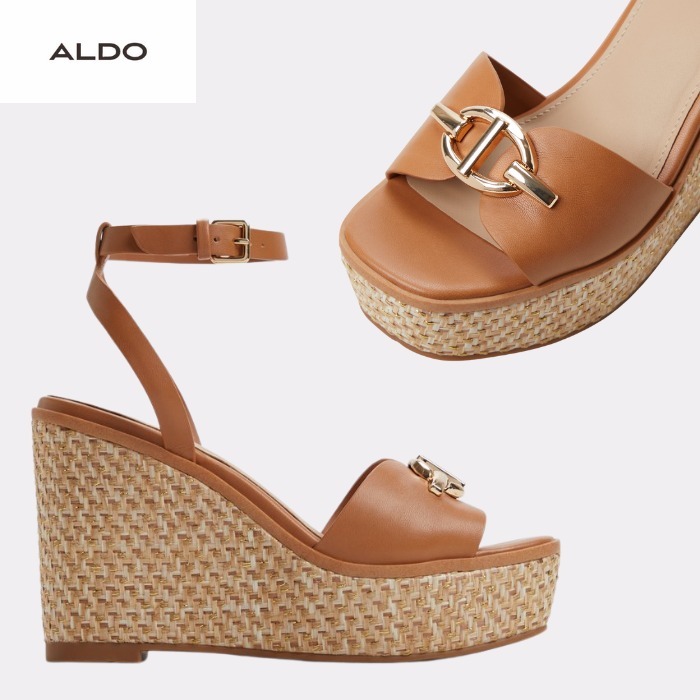 【関税込み・追跡あり】ALDO ウェッジサンダル