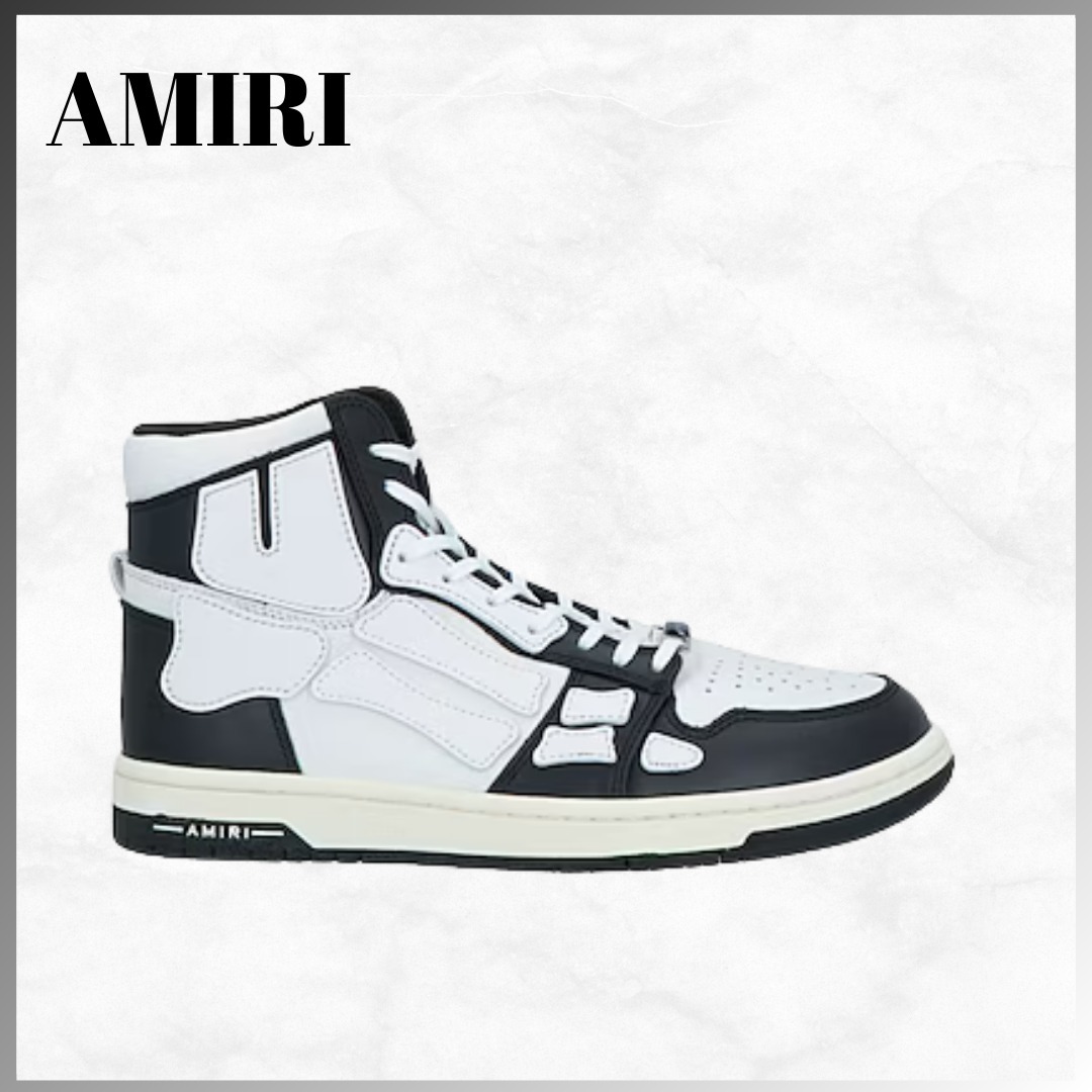 AMIRI ◆ レザー ロゴ ハイカットスニーカー 関税込み