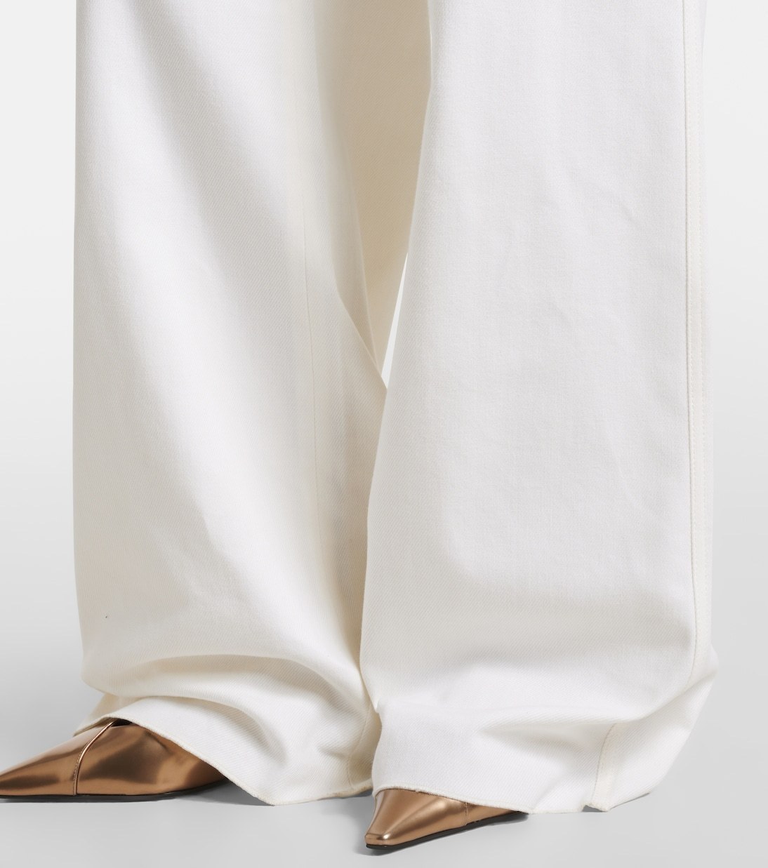 【Max Mara】国内未掲載商品 Ruggero コットン ワイドパンツ Max Mara】国内未掲載商品 Ruggero コットン ワイドパンツ (Max