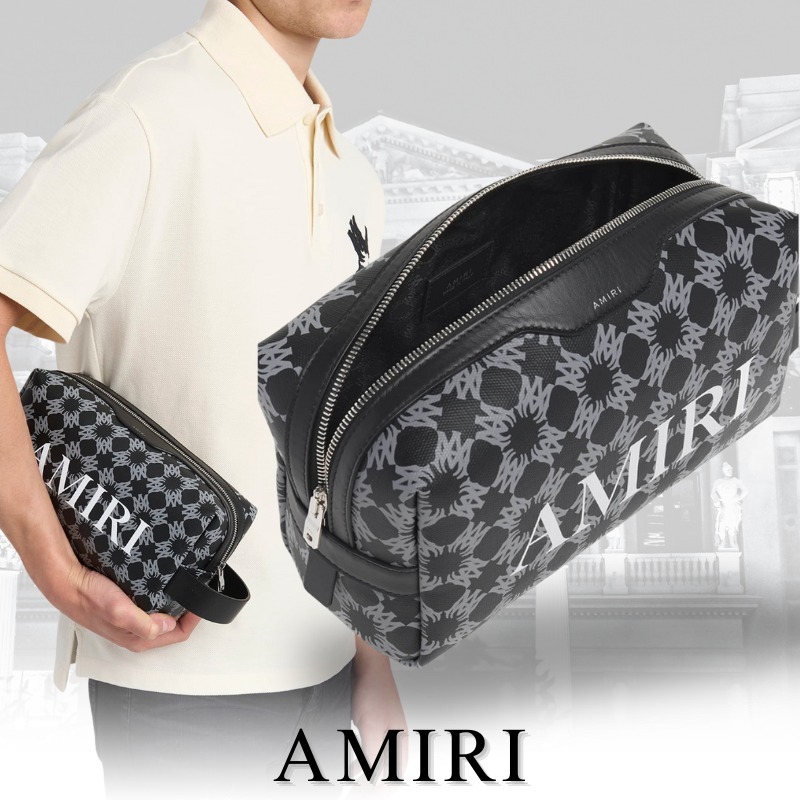 AMIRI アミリ ポーチ ドップキット MA Quad Monogram