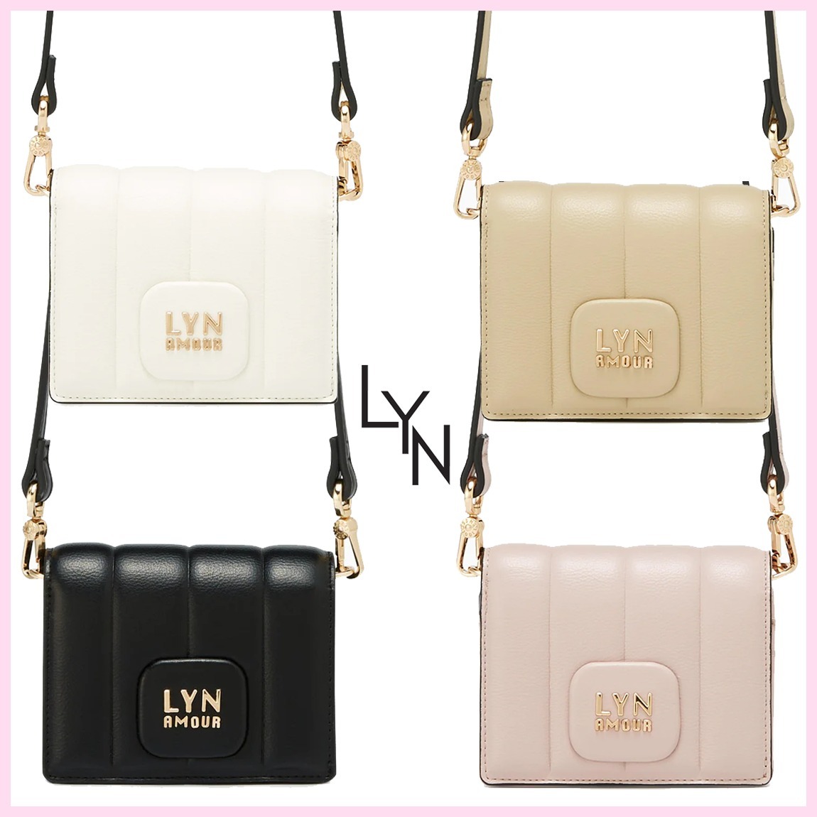 LYN】New Patti Short Wallet On Chain チェーン付き財布