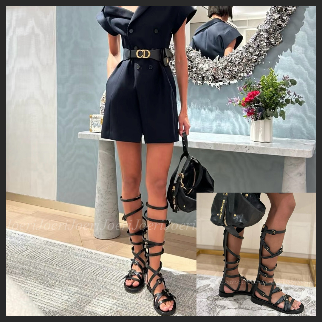 【新しいスタイルに♪】 Dior ディオール ラマゾン ハイサンダル
