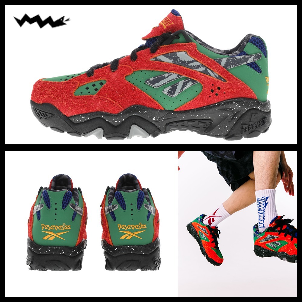 ★YESEYESEE x Reebok Collaboration★PRESEASON 94 LOW Red★