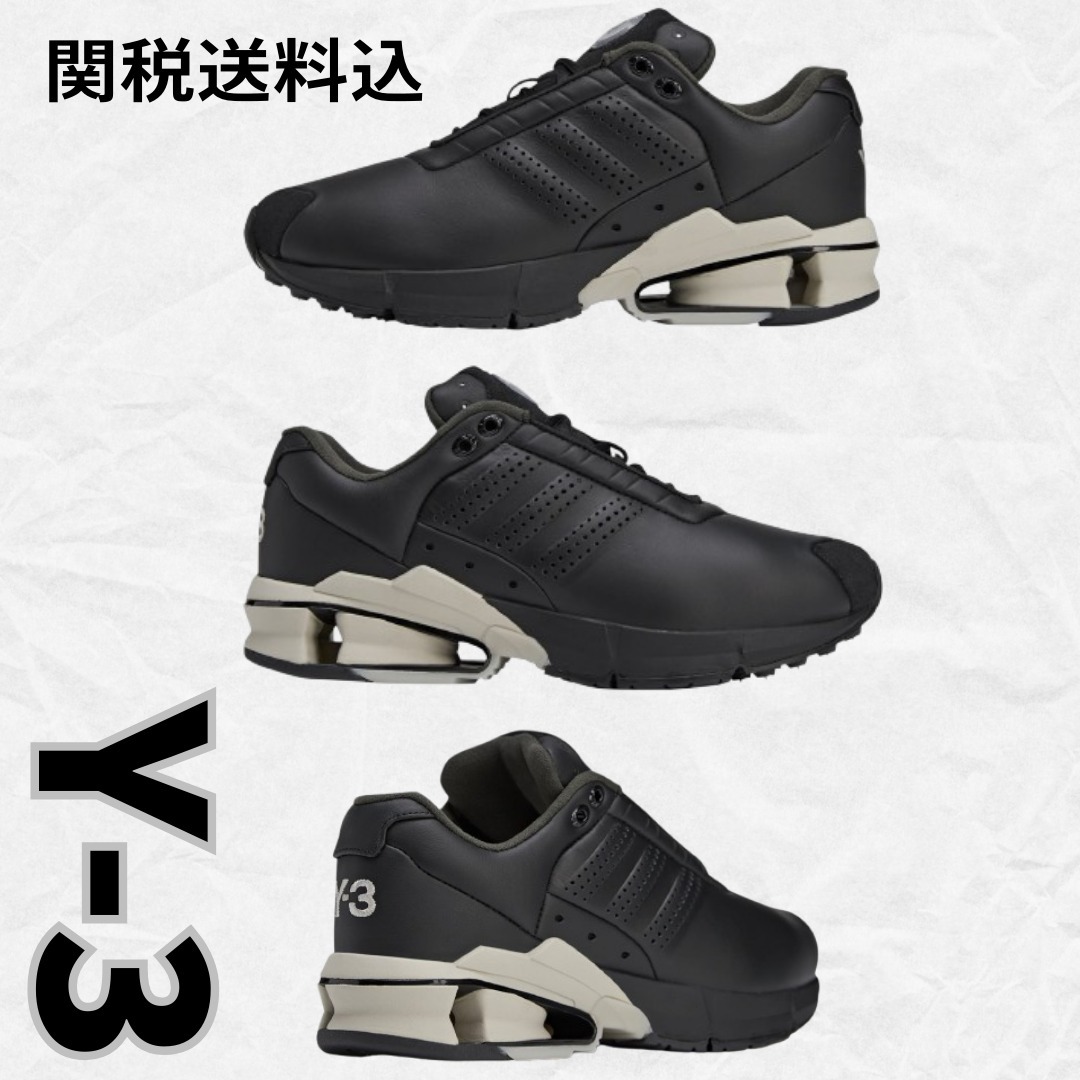 サッカー日本代表コラボブランド【Y-3】 A3 Ctrl☆黒 スニーカー