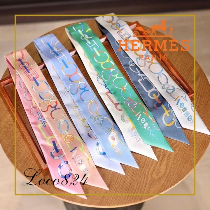 【エレガント♪】エルメス スカーフ Do Re Boucles HERMES