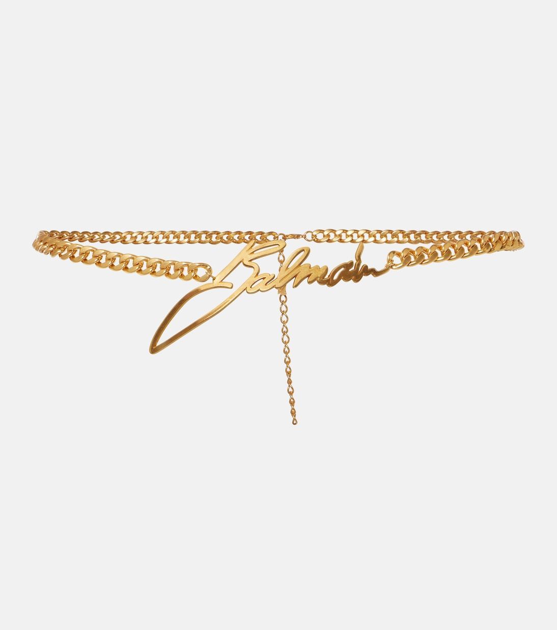 【Balmain】チェーンベルト