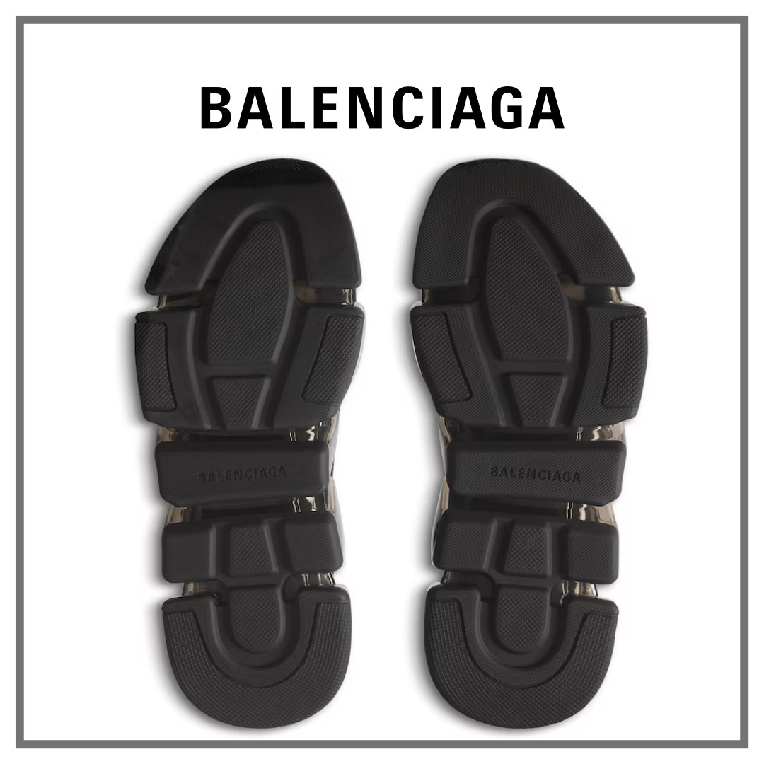 【BALENCIAGA】リサイクルニット スニーカー★ブラック★26.5cm