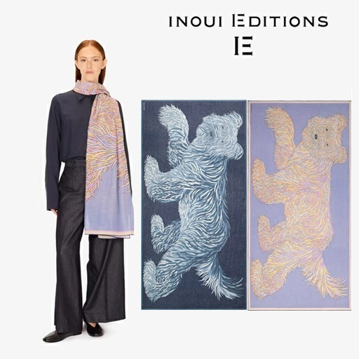 即納 INOUI EDITIONS イヌイエディションズ スカーフ ET211FR