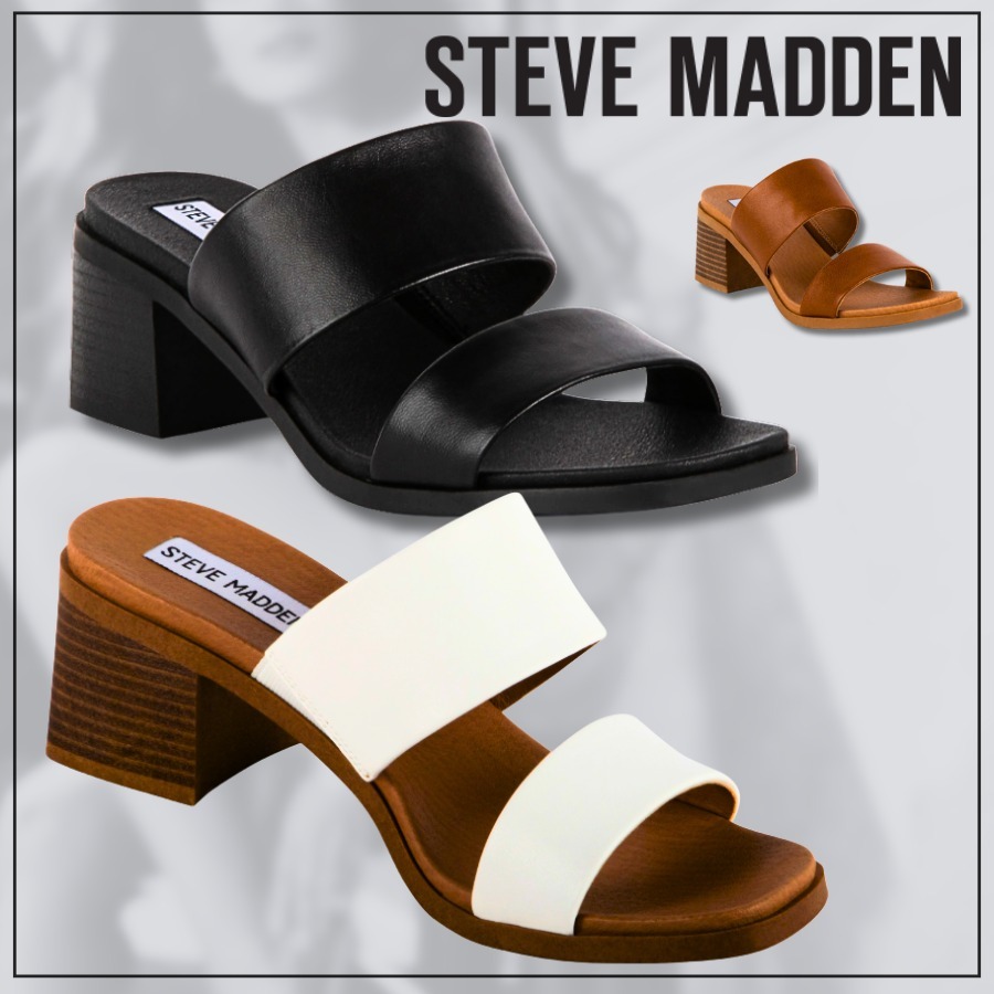 【追跡あり】Steve Madden Pippa ブロックヒールサンダル★美脚