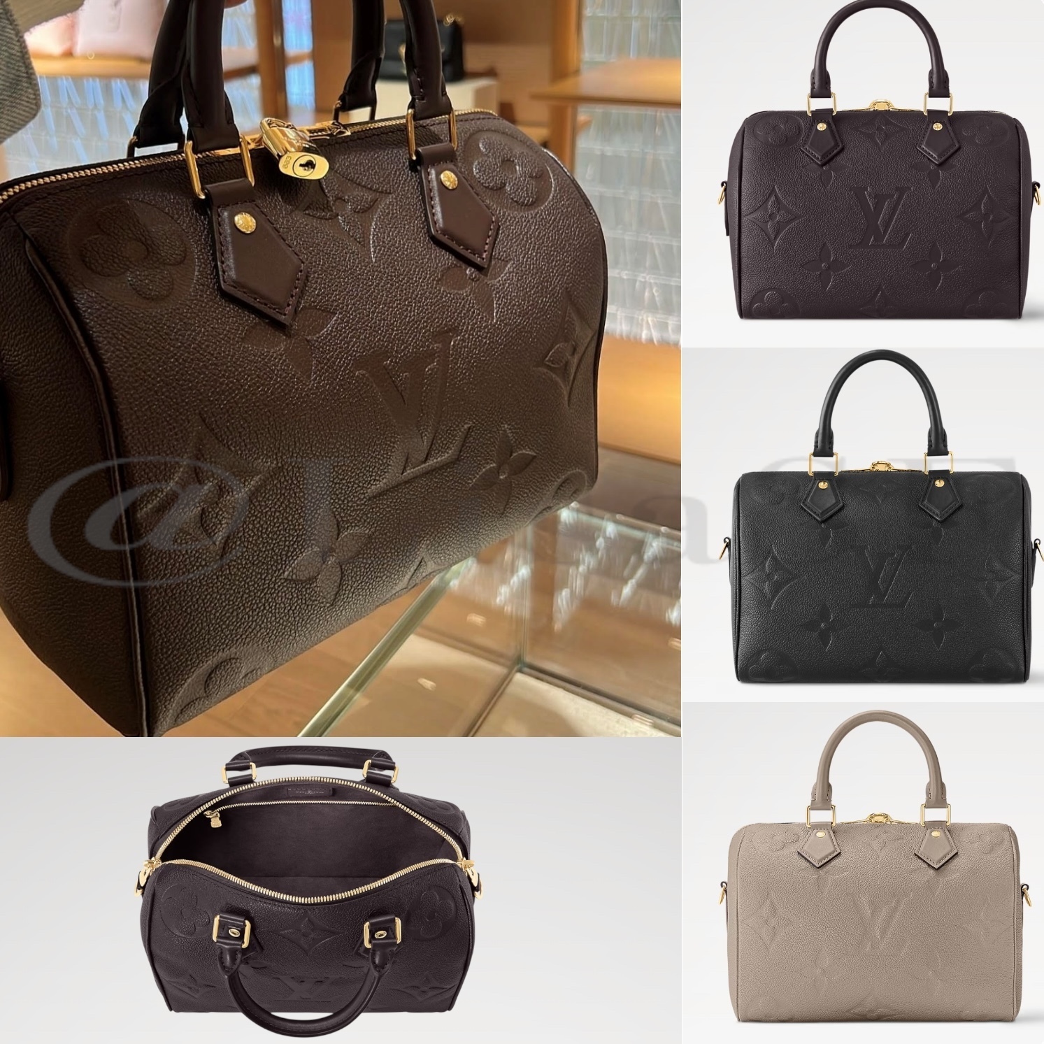 国内未入荷色【直営店特別価格】LV スピーディバンドリエール 25