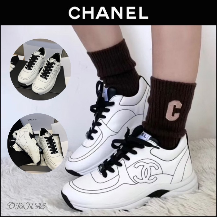 【どんなコーデにも合わせやすい】CHANEL スニーカー メンズもOK