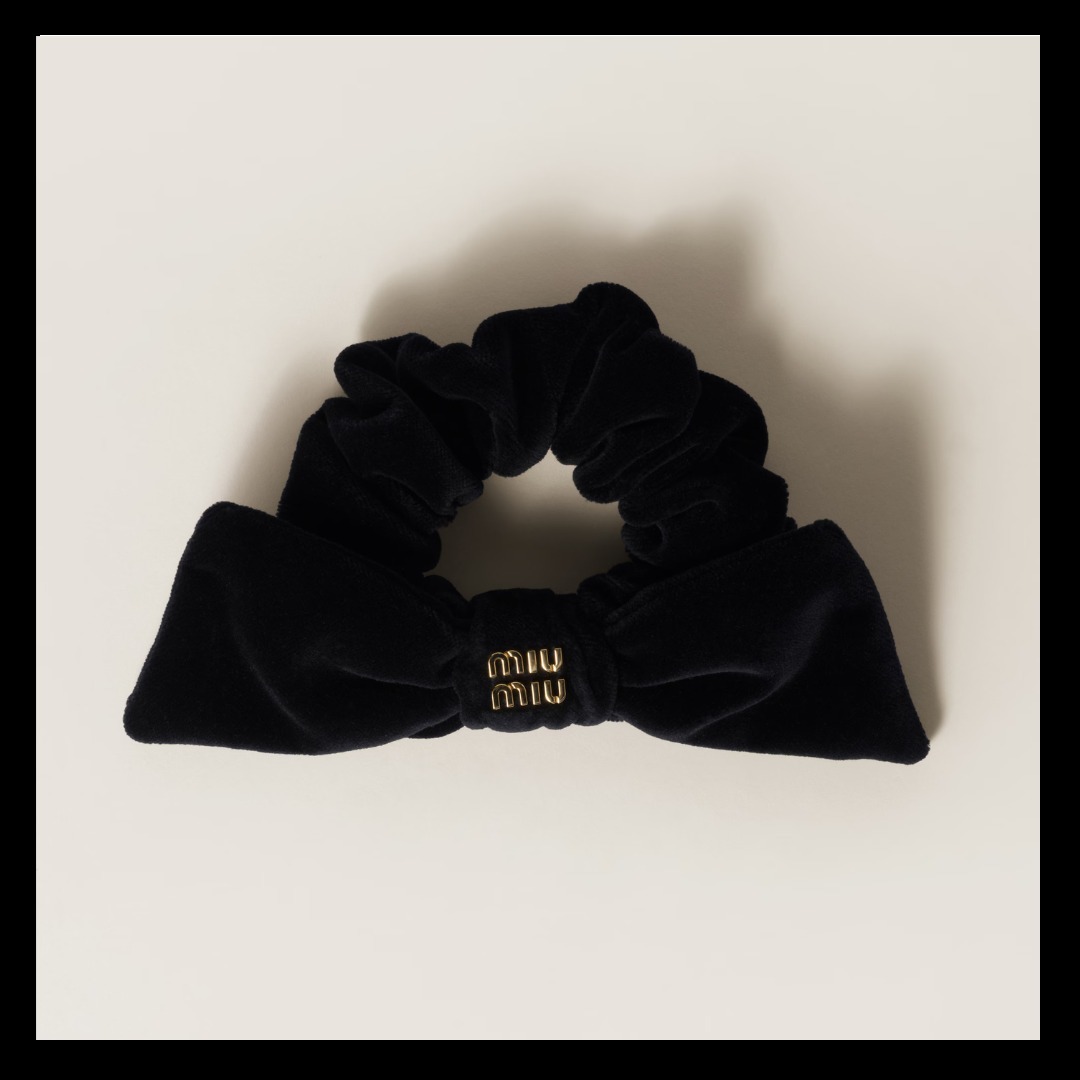 【ｍiuｍiu】Velvet scrunchie ベルベットシュシュ