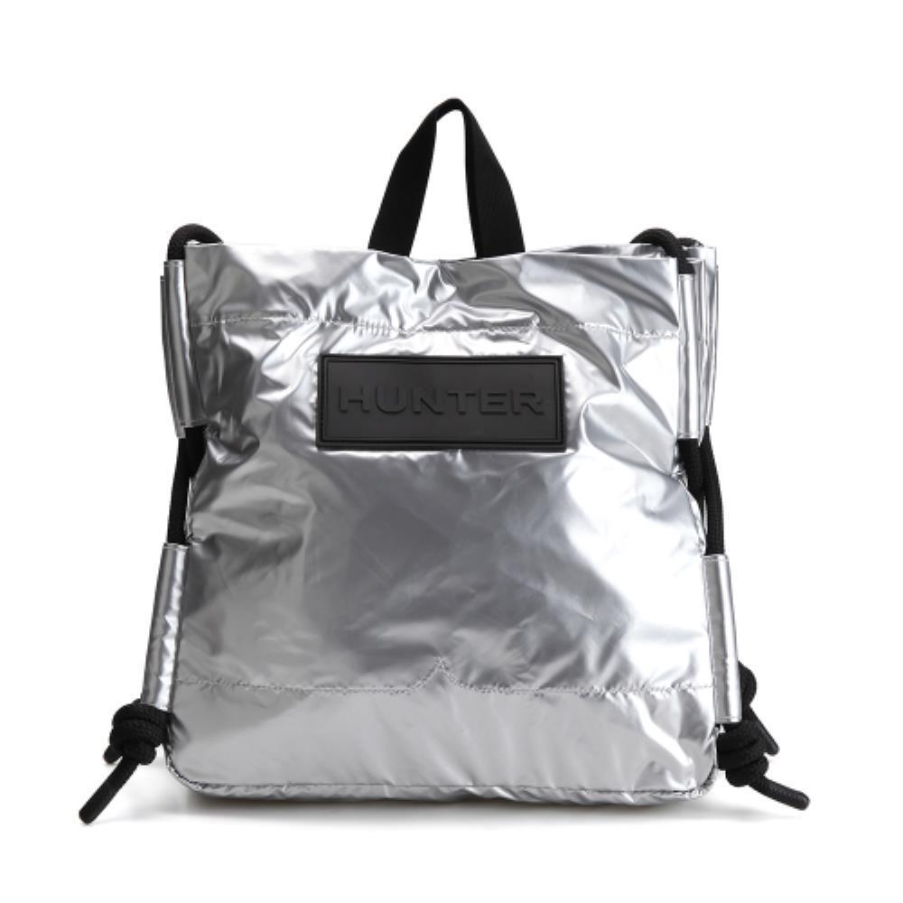 トートバッグ HUNTER UNISEX Travel Ripstop Tote Bag Silver Foil