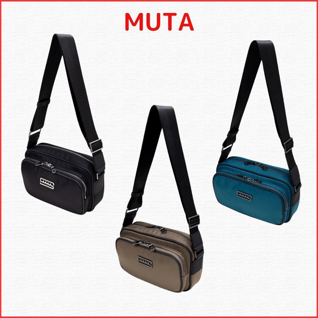 国内発送【muta MARINE】スリムショルダーバッグ [全3色]
