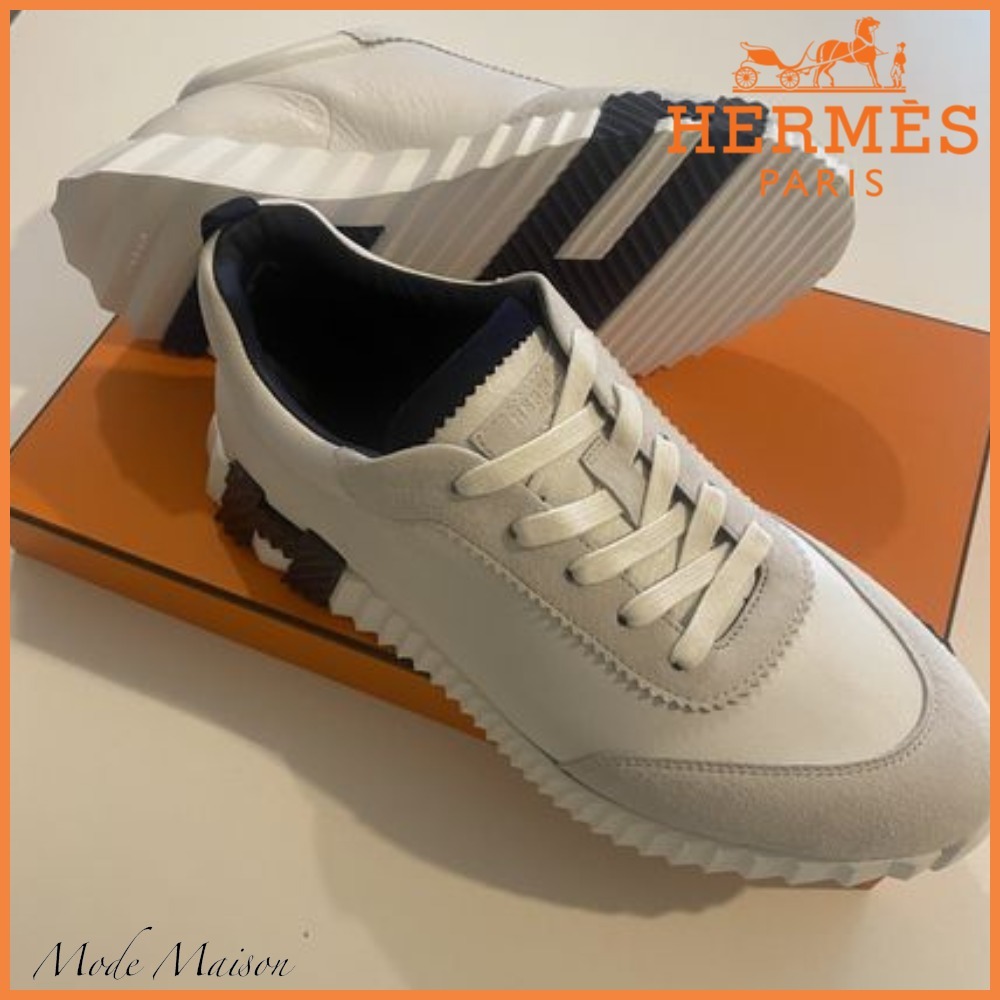 【大人気◇】HERMES スニーカー バウンシング Blanc