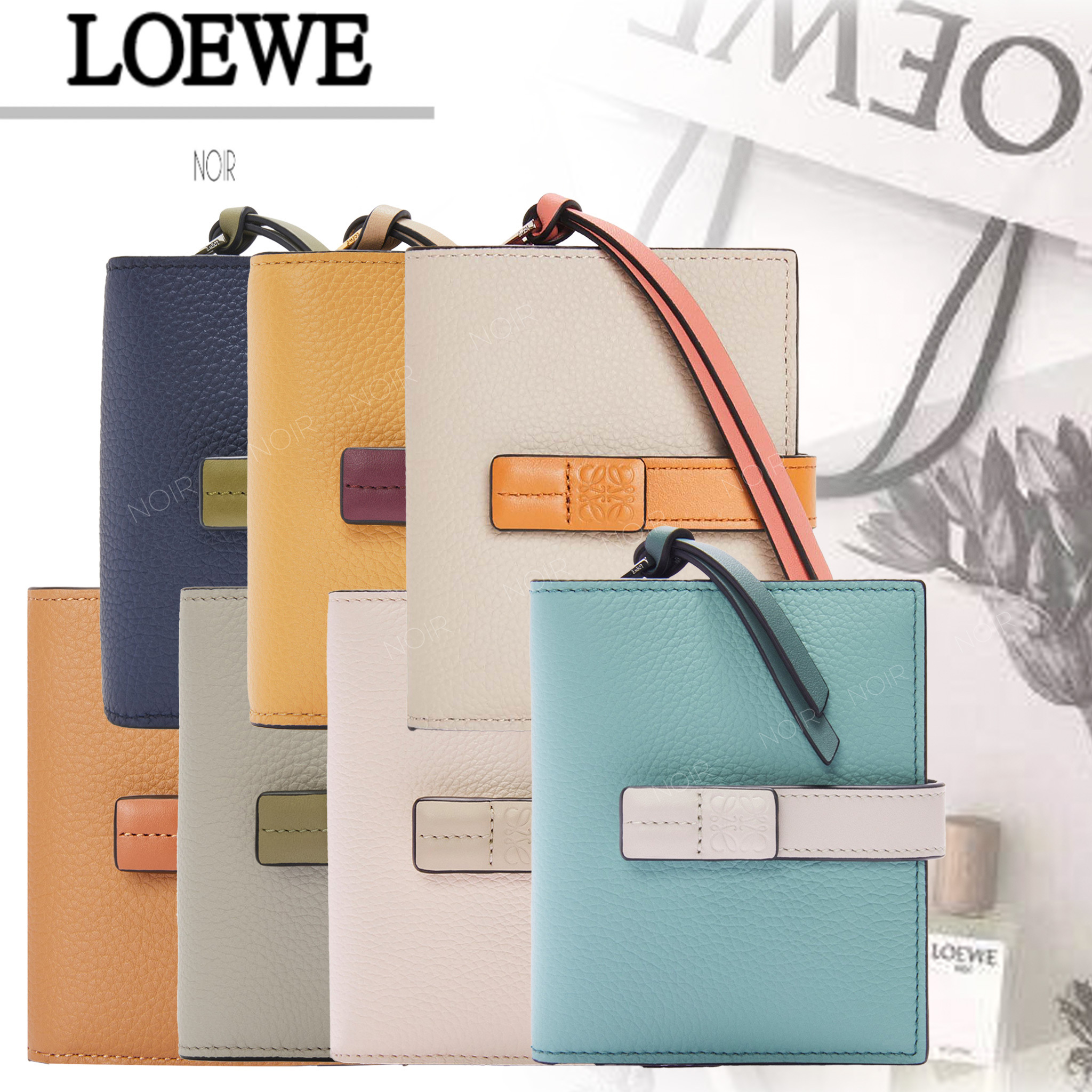 LOEWE コンパクト ジップウォレット（ソフトグレインカーフ）