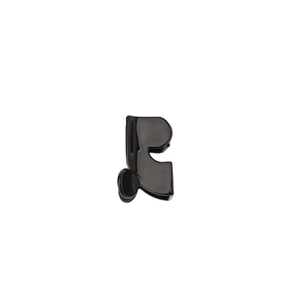 ☆Rest & Recreation☆ LOGO HAIR CLIP M BLACK