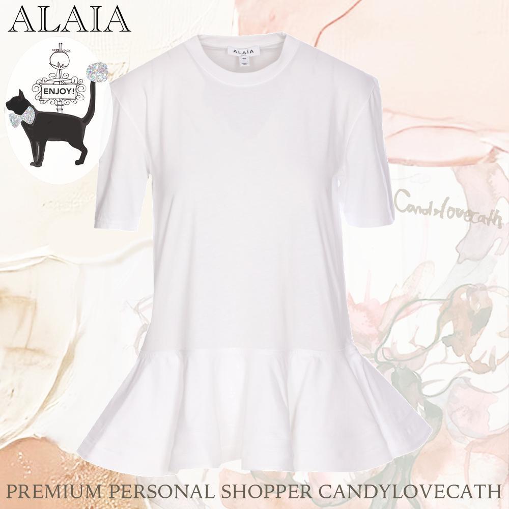 Tシャツ・カットソー ALAIA PEPLUM T-SHIRT