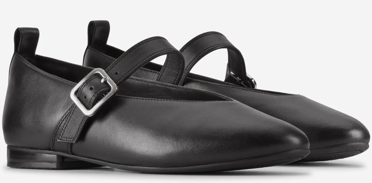 Clarks フラット ブラック 軽量 メリージェーン スニーカー