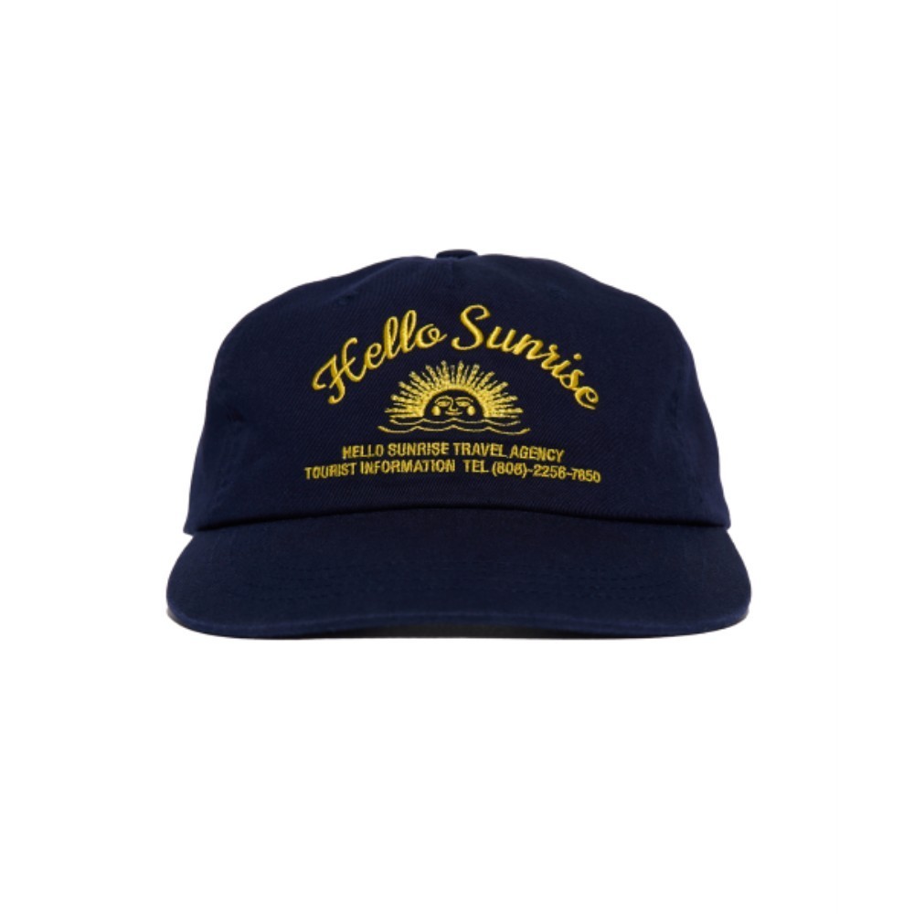 キャップ Hello Sunrise HS Travel Agency Logo 5Panel CapNavy HS41CCA01