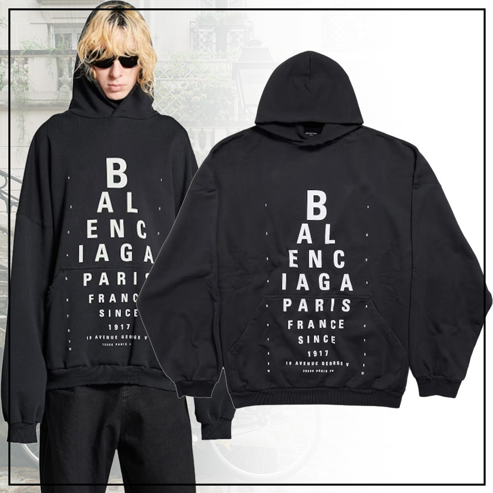 すぐにお届け♪ BALENCIAGA オーバーサイズ パーカー ストリート
