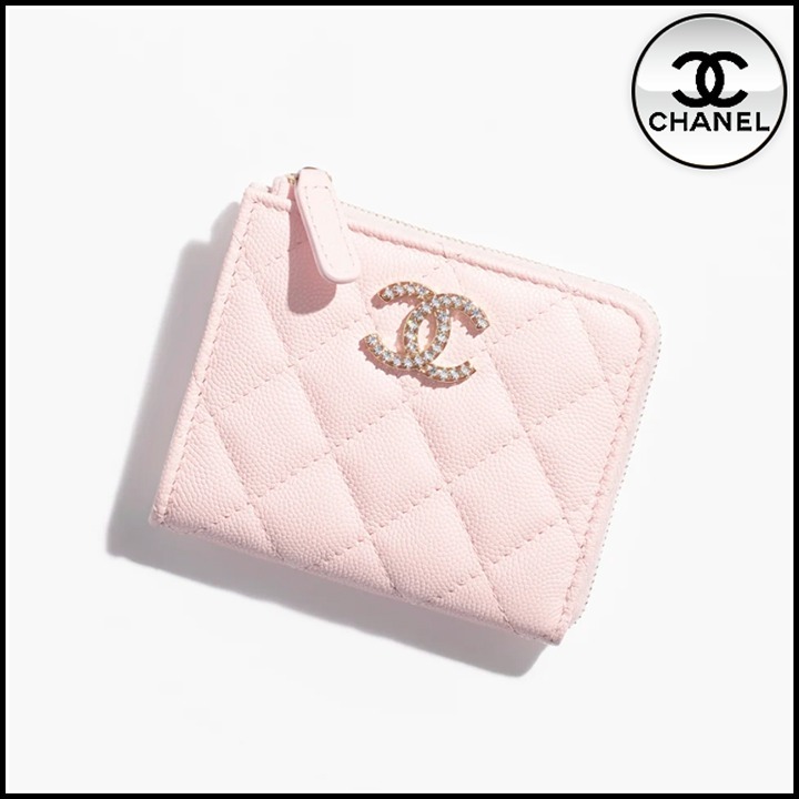 【エレガント♪】CHANEL 25SS スモール ジップ ウォレット
