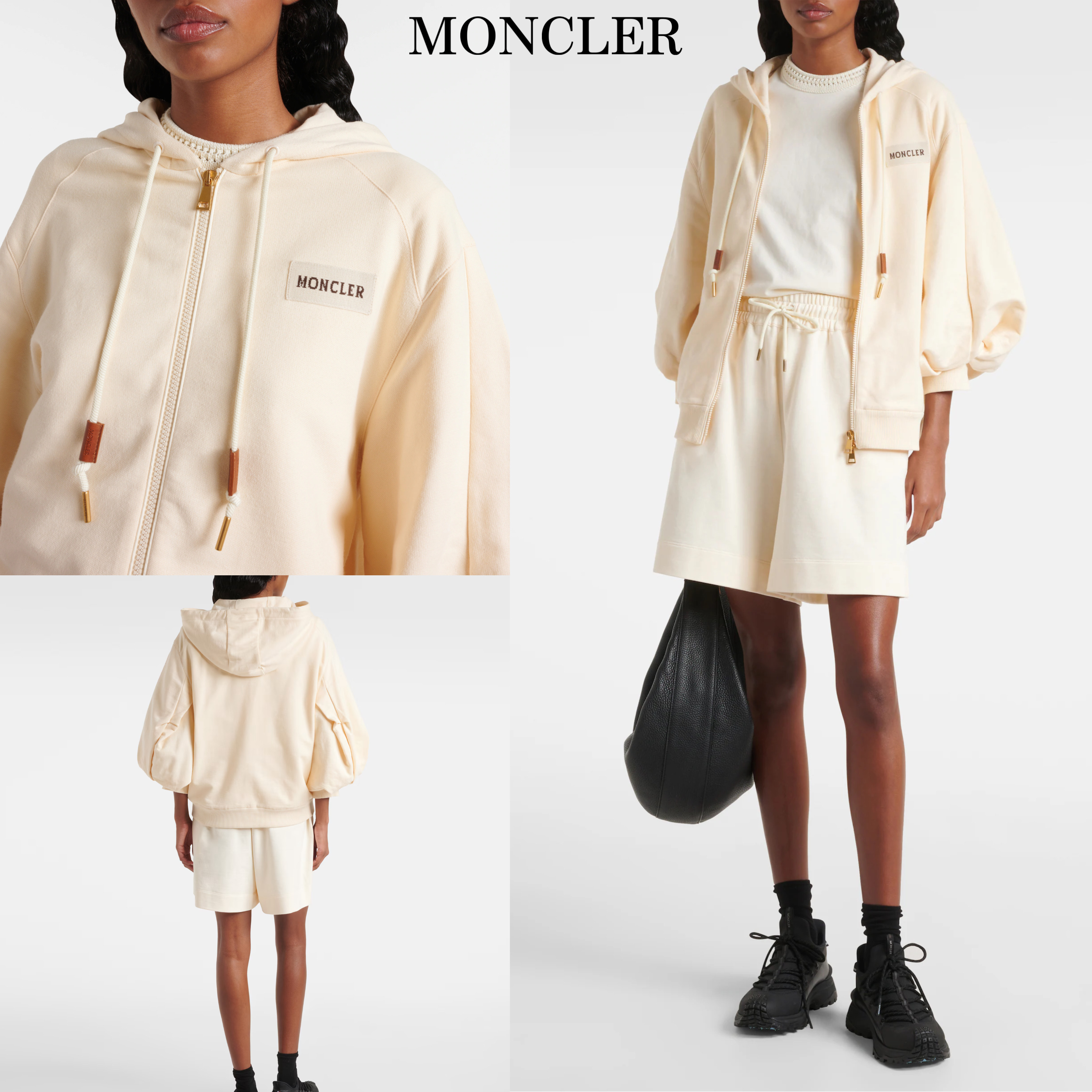 新作*MONCLER*コットンフード付きジャケット ボリューム袖