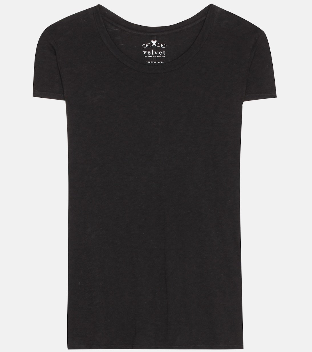 【Velvet】 OdeliaコットンTシャツ
