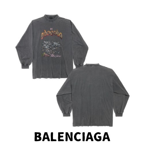 【BALENCIAGA】Tbilisi - ロングスリーブ Tシャツ