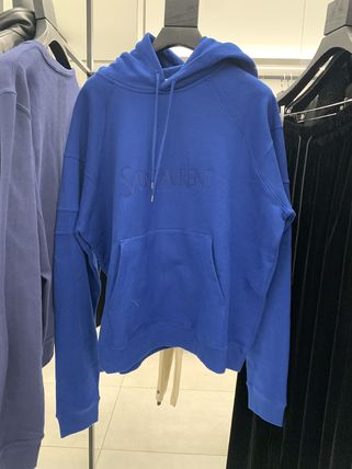 YSL トーンオントーン刺繍シグニチャーロゴフーディー 756099